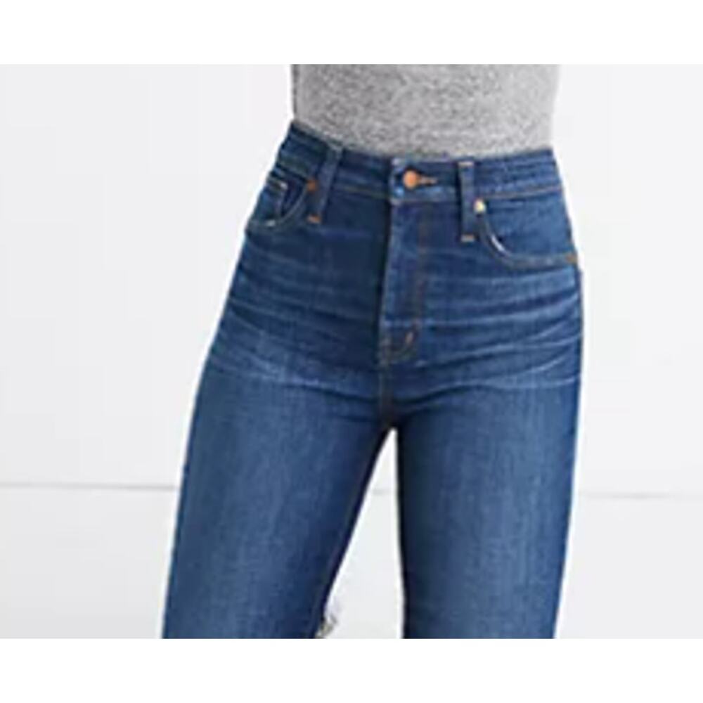 NWT Madewell Curvy High-Rise Skinny Jeans in Moreaux Wash Size 26 - Picture 6 of 6